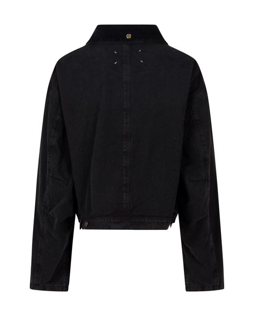 Maison Margiela Black Long Sleeve Buttoned Jacket