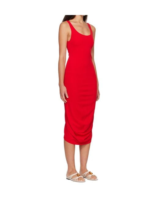 Jacquemus Red Sleeveless Dress