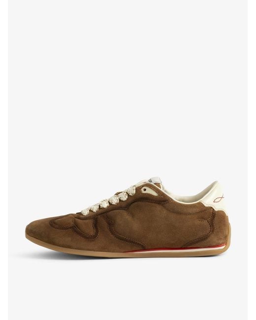 Zadig & Voltaire Brown Zv Dance Trainers