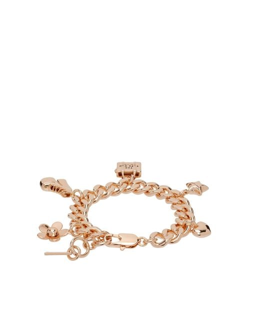 Marc Jacobs Metallic Pendant Bracelet