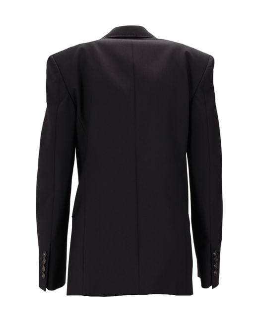 Stella McCartney Black Single-Breasted Blazer