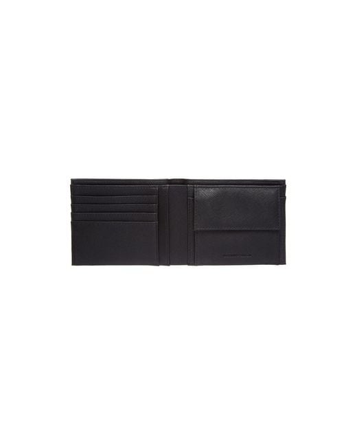 Emporio Armani Black Logo Wallet for men