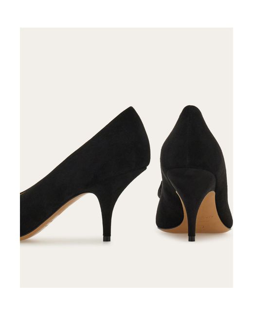 Ferragamo Black Bow Pump