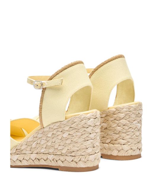 Stuart Weitzman Metallic Mirela Ii Espadrille Wedge