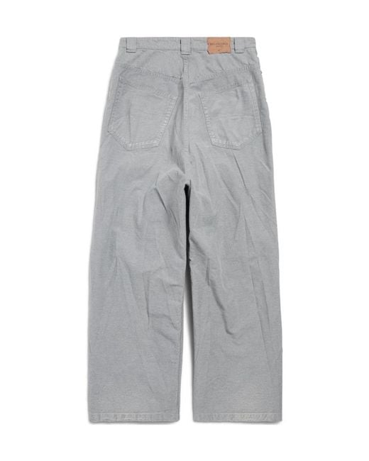 Balenciaga Gray Trompe L'Oeil Sweatpants for men