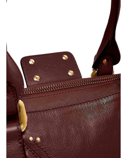 Chloé Red Paddington Small Handbag