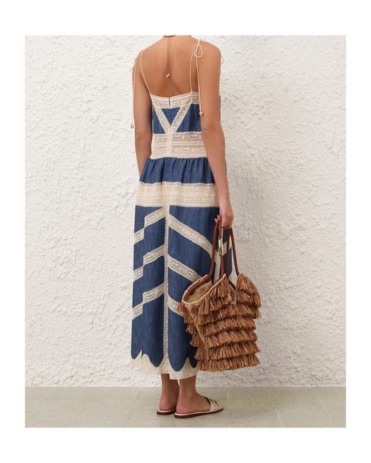 Zimmermann Blue Awaken Dress