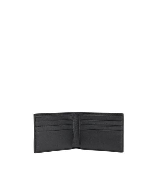 Boss Black Boss Logo Debossed Bi-Fold Wallet for men