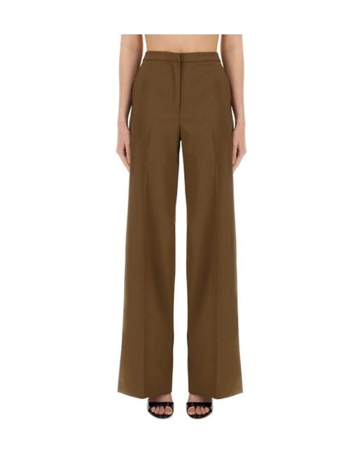 Pt Pantaloni Natural Pt Torino Wide Leg Pants