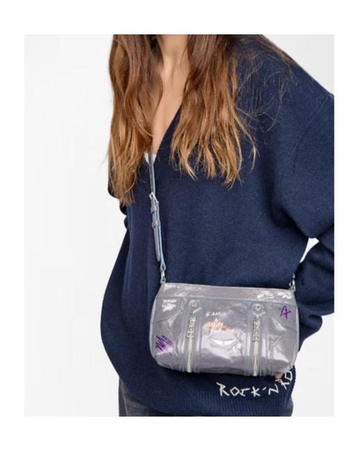 Zadig & Voltaire Black Sunny Mood Humberto Bag