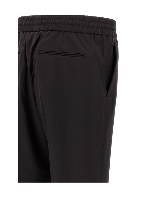 Brioni Black 'Asolo' Pants for men