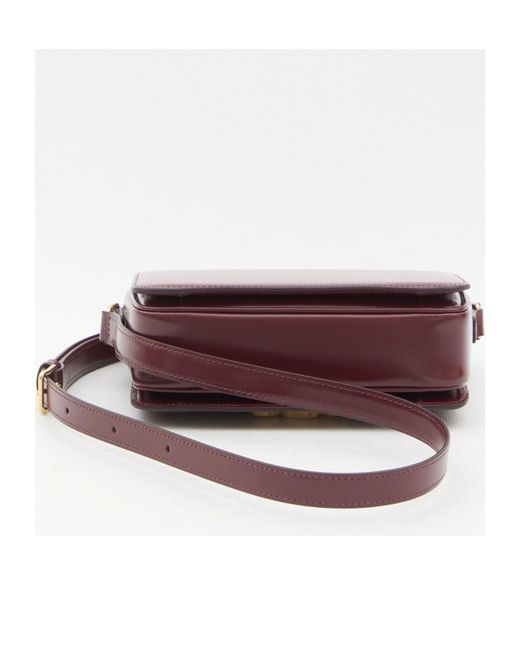 Céline Purple Teen Triomphe Bag