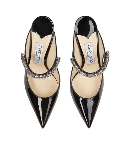 Jimmy Choo Brown Bing 100 Mules