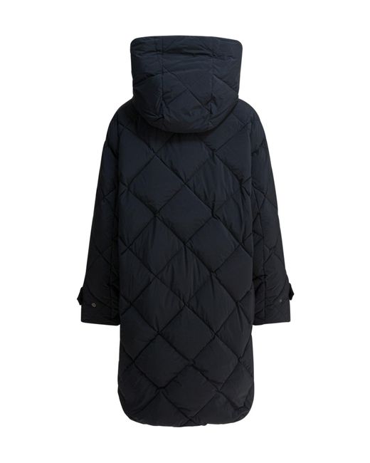 Tatras Blue Quilted Hooded Jacket