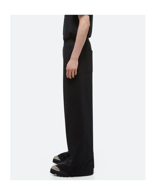 Helmut Lang Black Gusset Sweatpants for men