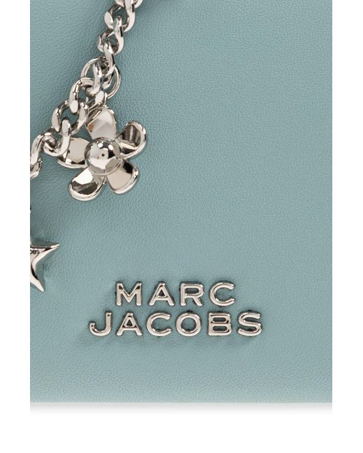 Marc Jacobs Blue Logo Card Holder