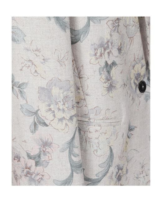 Forte_forte Gray Long-Sleeved Suit Jacket