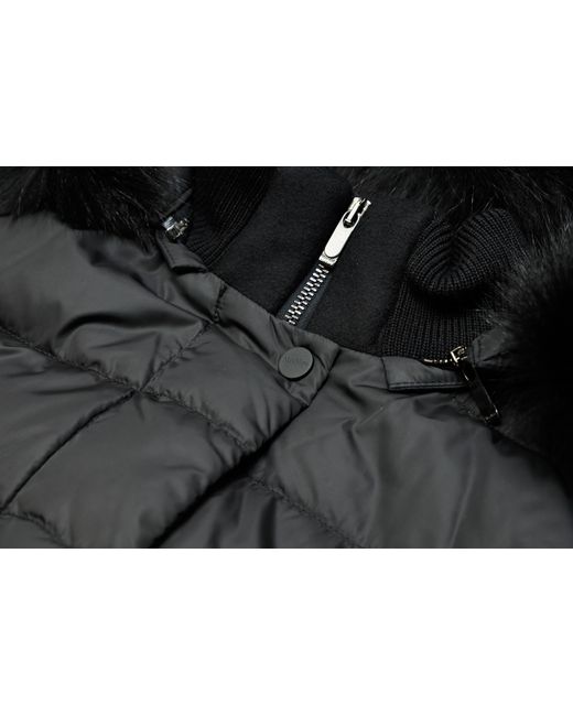 Max Mara Black Quilted Down Jacket