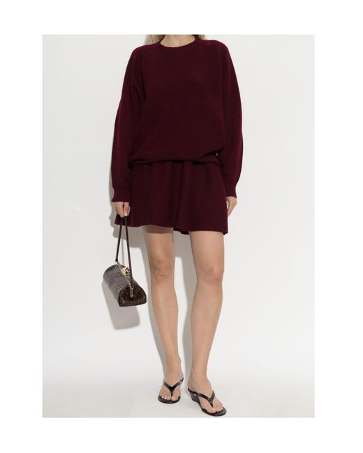 Lisa Yang Red Haily Cashmere Sweater