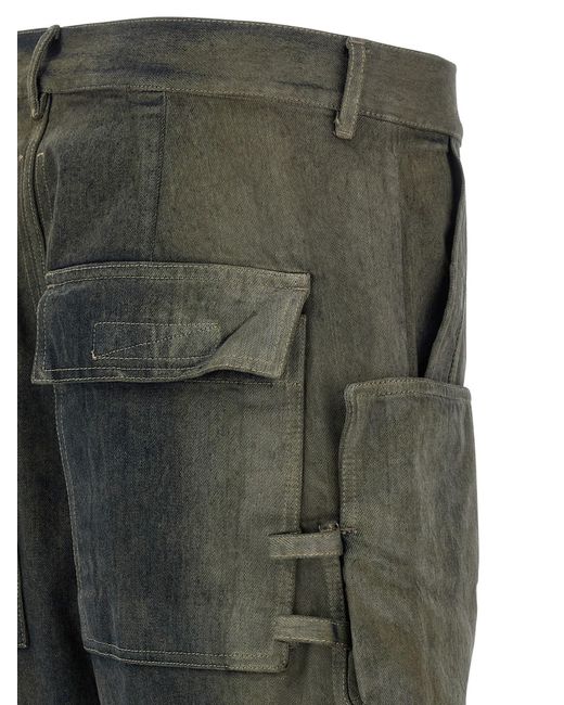 Rick Owens Gray Jeans With Belt Loops for men