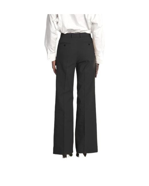 Ql2 Black Belted Casual Pants