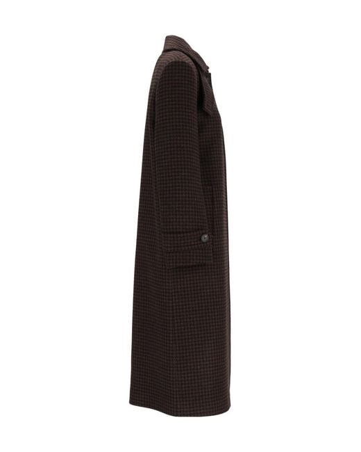 Tagliatore Black Long-Sleeved Coat