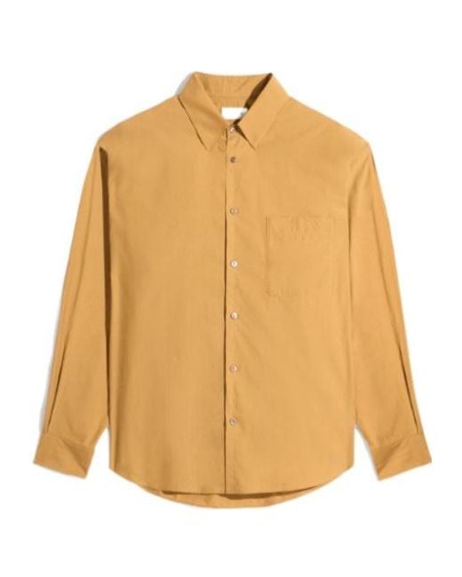 Lemaire Natural Classic Pocket Shirt for men
