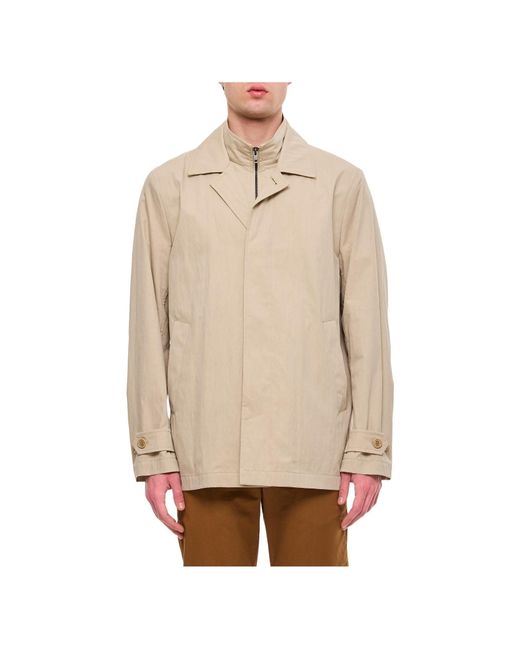 Fay Natural Buttoned Collar Jacket for men