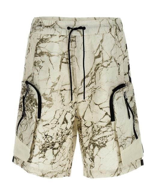 A_COLD_WALL* Gray Logo Casual Shorts for men