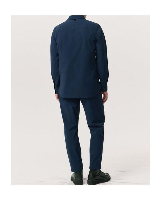 Rag & Bone Blue Cpo Overshirt for men