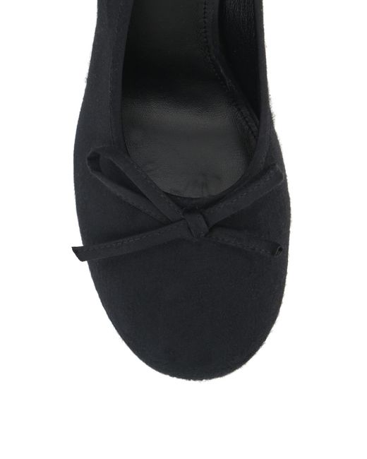 Balenciaga Black Leopold Worn-Out Pumps