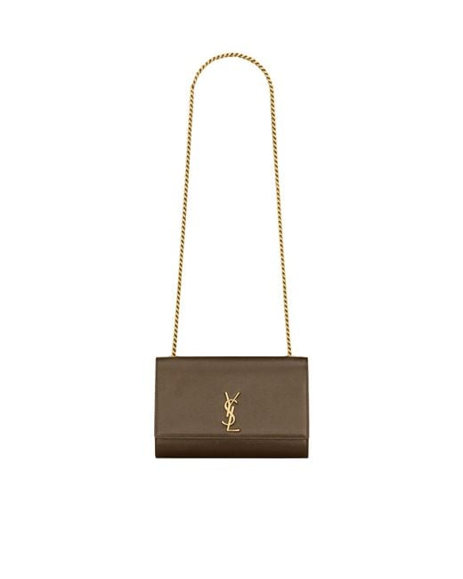 Saint Laurent White New Kate Small Shoulder Bag