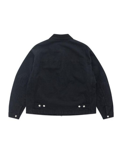Comme des Garçons Blue Zip Jacket for men