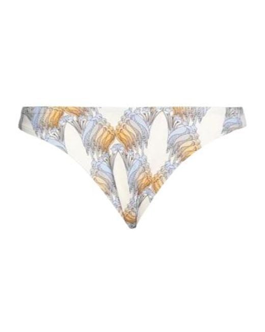 Tory Burch White Bikinis