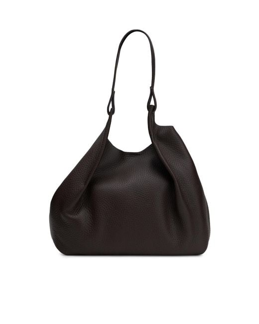 Gianni Chiarini Black Dual-Handle Shoulder Bag