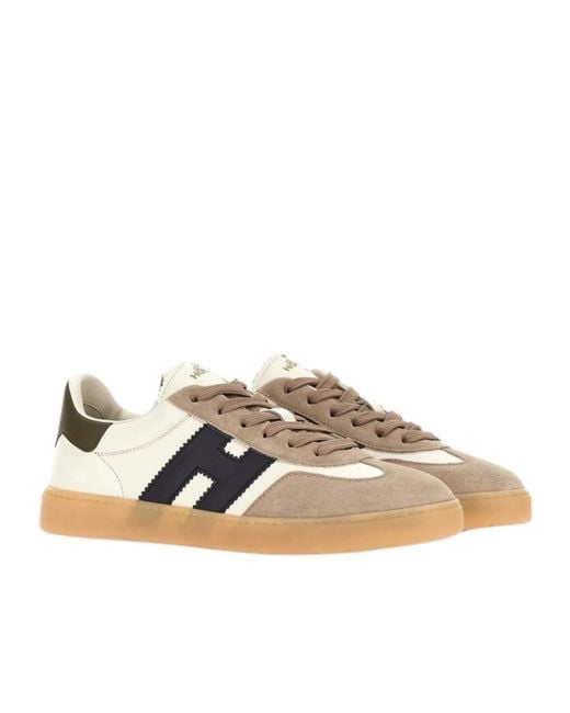 Hogan Multicolor Cool Logo-Patch Sneakers