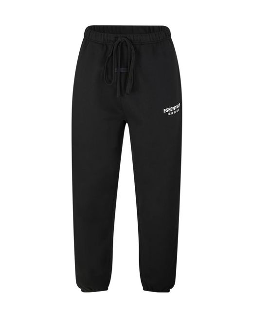 Fear Of God Black Elastic Waistband Track Pants for men