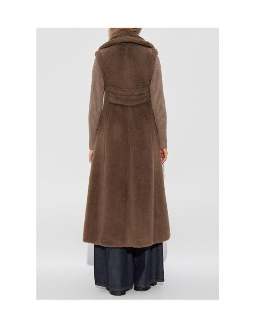 Max Mara Brown Boario 1234 Double-Breasted Coat