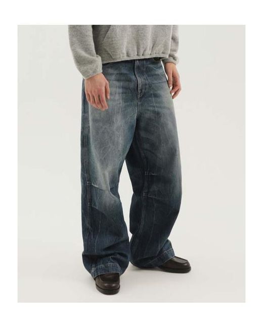 1989 STUDIO Blue Wide-Leg Jeans for men