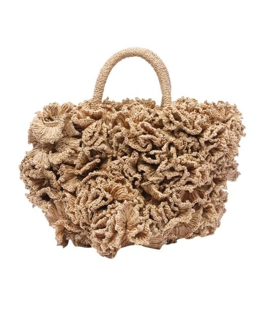 IBELIV Metallic Coral 3D Decoration Handbag