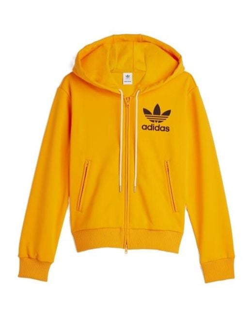 Adidas by Wales Bonner Yellow Adidas Originals X Wales Bonner Track Hoodie for men