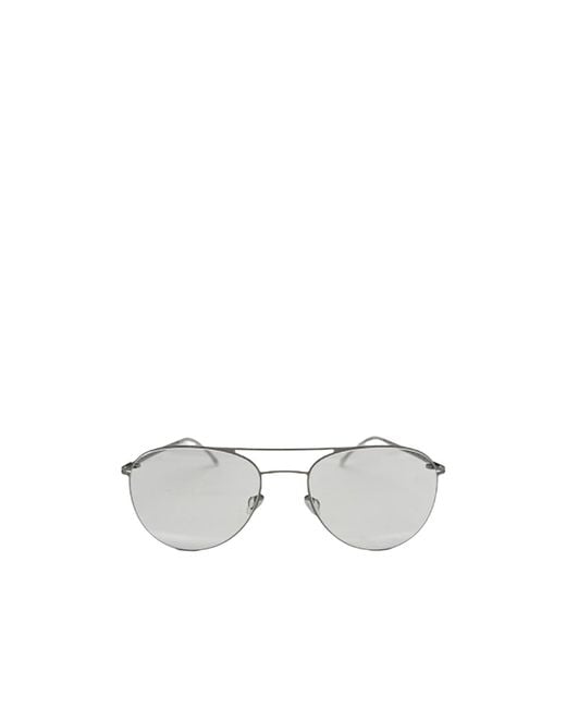 Mykita Metallic Niken Aviator Frame Glasses for men