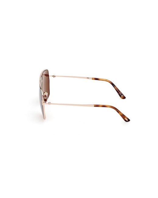 Tom Ford Pink Eyewear Pilot Frame Sunglasses for men