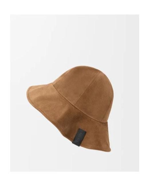 Loewe Brown Logo Hat