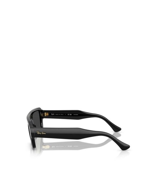 Ray-Ban Black Geometric Frame Sunglasses for men