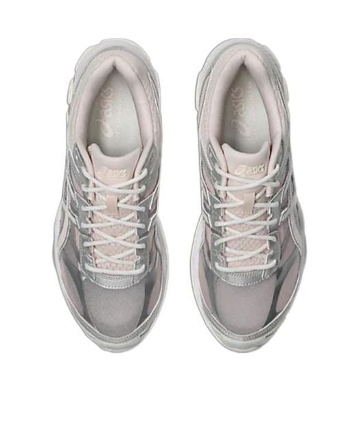 Asics Gray Lace-Up Sneakers for men