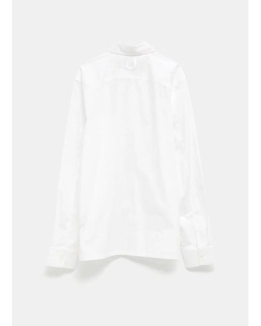 Jacquemus White Cotton Shirt for men