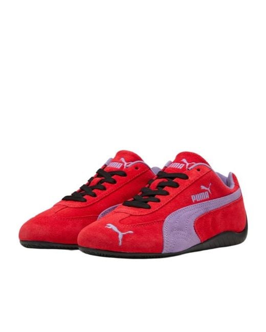 PUMA Red Speedcat Sneakers