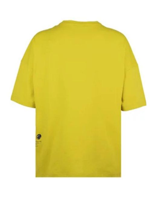 Emporio Armani Yellow Short-Sleeved T-Shirt for men