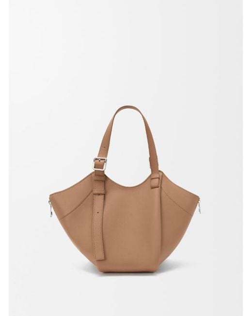Loewe Brown Hammock Flip Bag